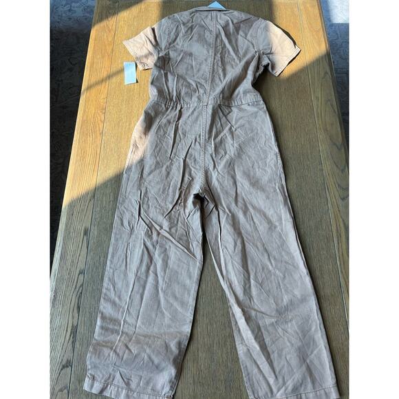 OAT New York Jumpsuit XS New With Tags Tan - Picture 7 of 7